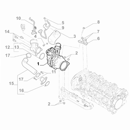 Genuine Turbocompressor - Fiat Ducato 2021- | 46349133