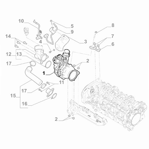 Genuine Turbocompressor - Fiat Ducato 2021- | 46349133