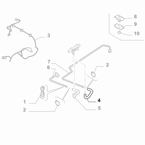 Genuine Outlet Flex Hose - Fiat Ducato 2014-2022 | 1385877080