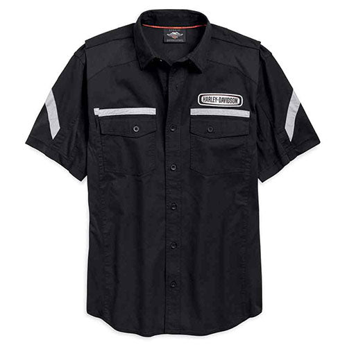 Harley Davidson - Men's Performance Action Black Shirt | 96761-19VM/022L