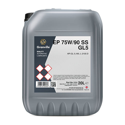 Granville - 75W90 Gear Oil - 20L | 0084