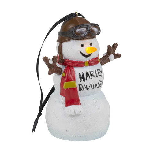 Harley Davidson - Biker Snowman LED Ornament | HDX99208