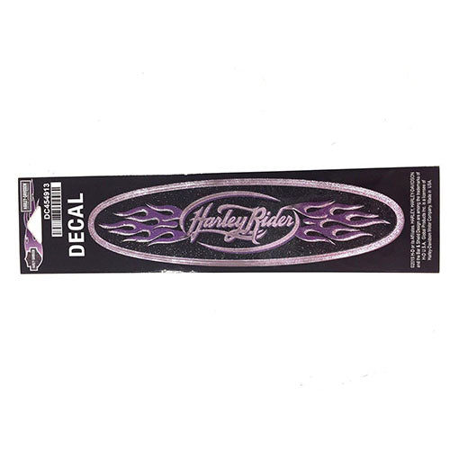 Harley Davidson - Purple 'Harley Rider' Decal | DC454913