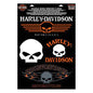 Harley Davidson - Large Willie G Skull Double Sided Window Clings | DW1199669