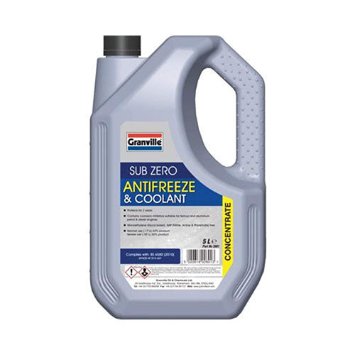 Granville - Sub Zero Antifreeze and Coolant - 5L | GRA2601