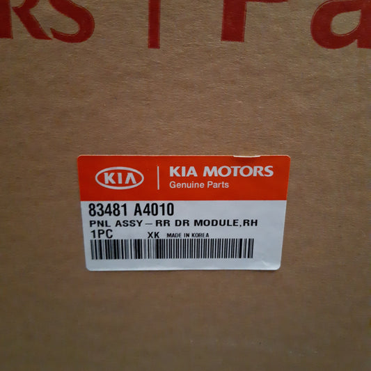 Genuine Kia Pnl Assy-Rr Dr Modul | 83481A4010