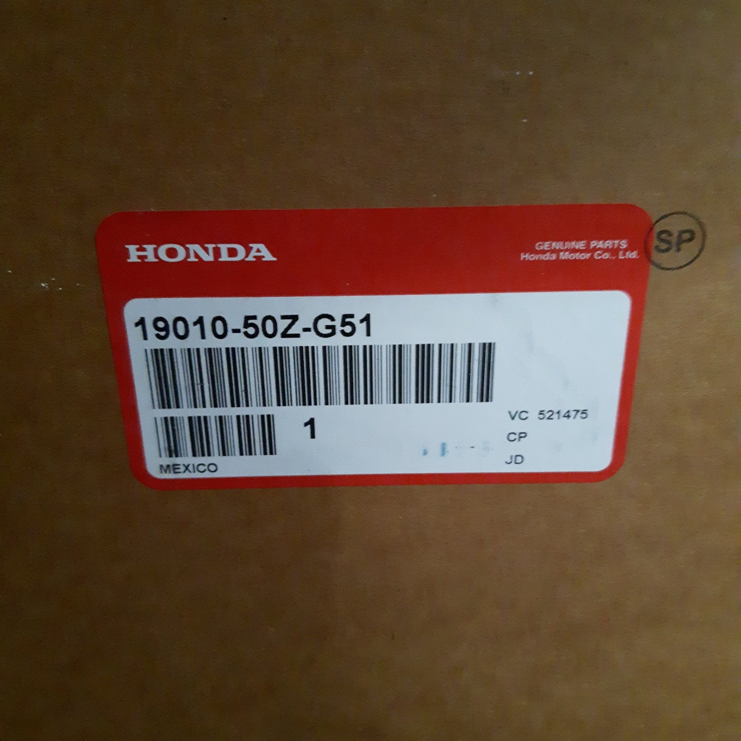 Genuine Honda Radiator Comp. (Denso) | 1901050ZG51