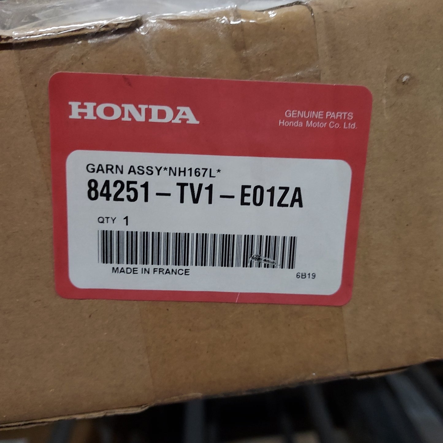 Genuine Honda Garnish Assy., L. Fr. Sid | 84251TV1E01ZA