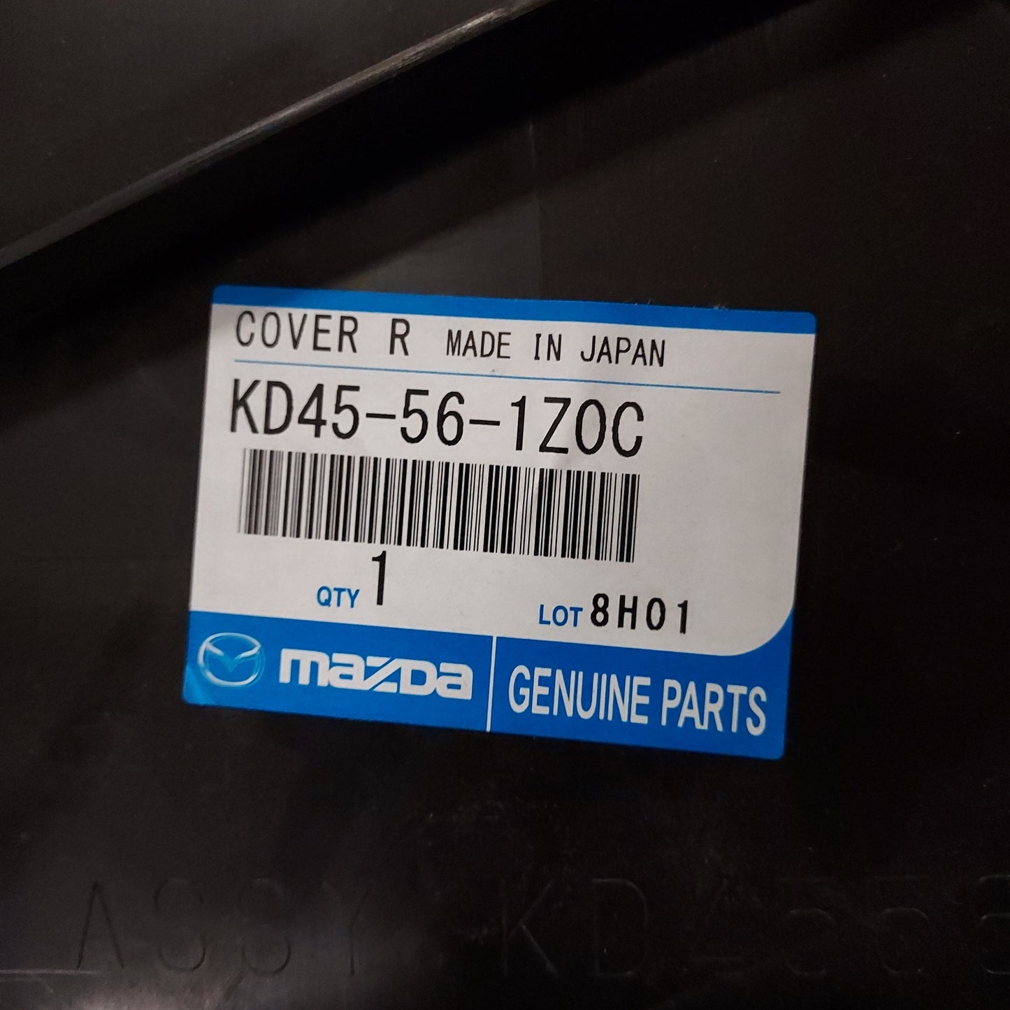 Genuine Mazda Cover(R),Under | KD45561Z0C