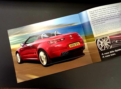 Genuine Alfa Romeo Spider Limited Edition Brochure