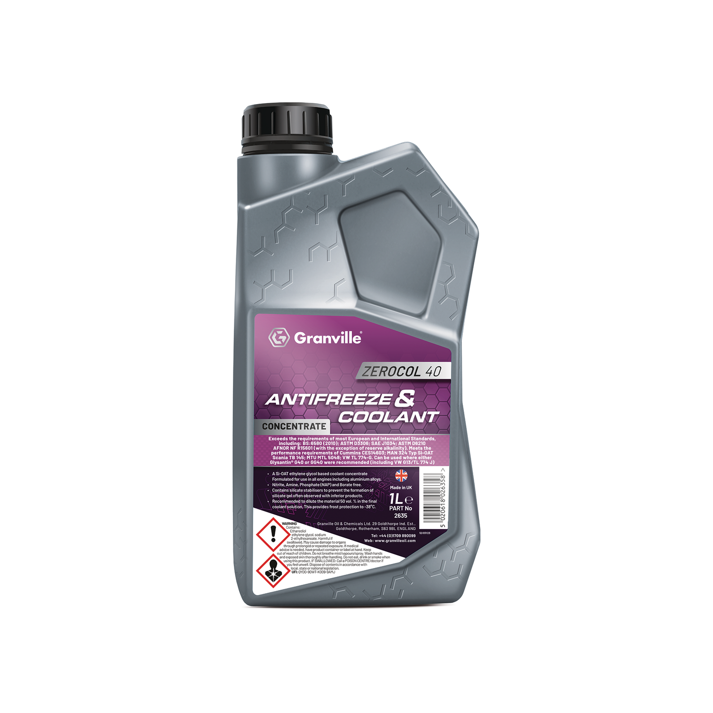 Granville Zerocol 40 Antifreeze 1Ltr | 2635