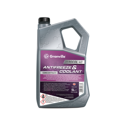 Granville Zerocol 40 Antifreeze 5Ltr | 2636