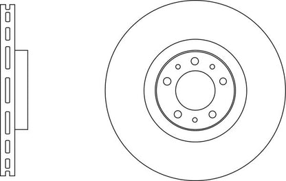 Apec Brake Disc ( Front ) | SDK6996