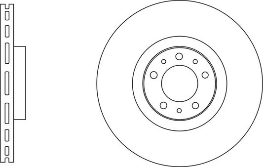 Apec Brake Disc ( Front ) | SDK6996