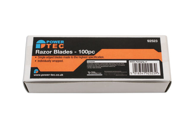 Laser Scraper Razor Blade Pk Of 100 | 92523