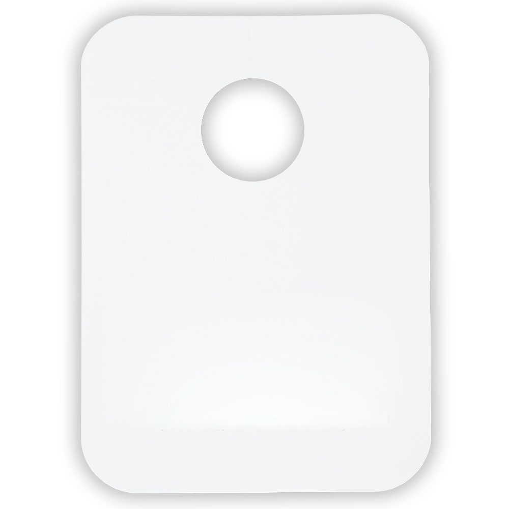 Direct Supply Blank Mirror Hanger White | MNH004