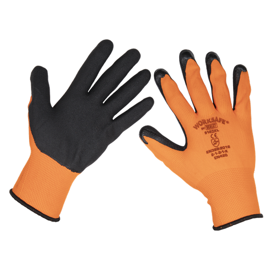 Sealey Foam Latex Gloves (X-Large) - | TSP140XL/6