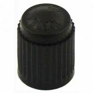 Autogem Plastic Valve Cap  Black Pk100 | TRV400